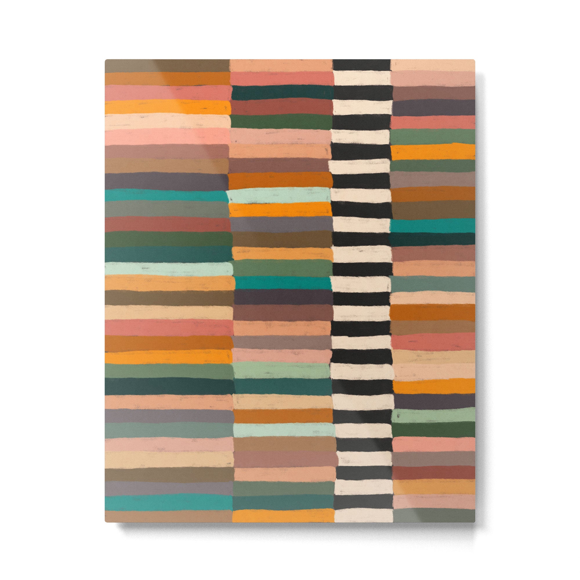 Mix of Stripes #8 Metal Print Gallery Image 6