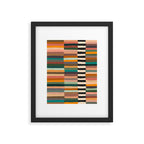 Mix of Stripes #8 Framed Art Print Gallery Image 6