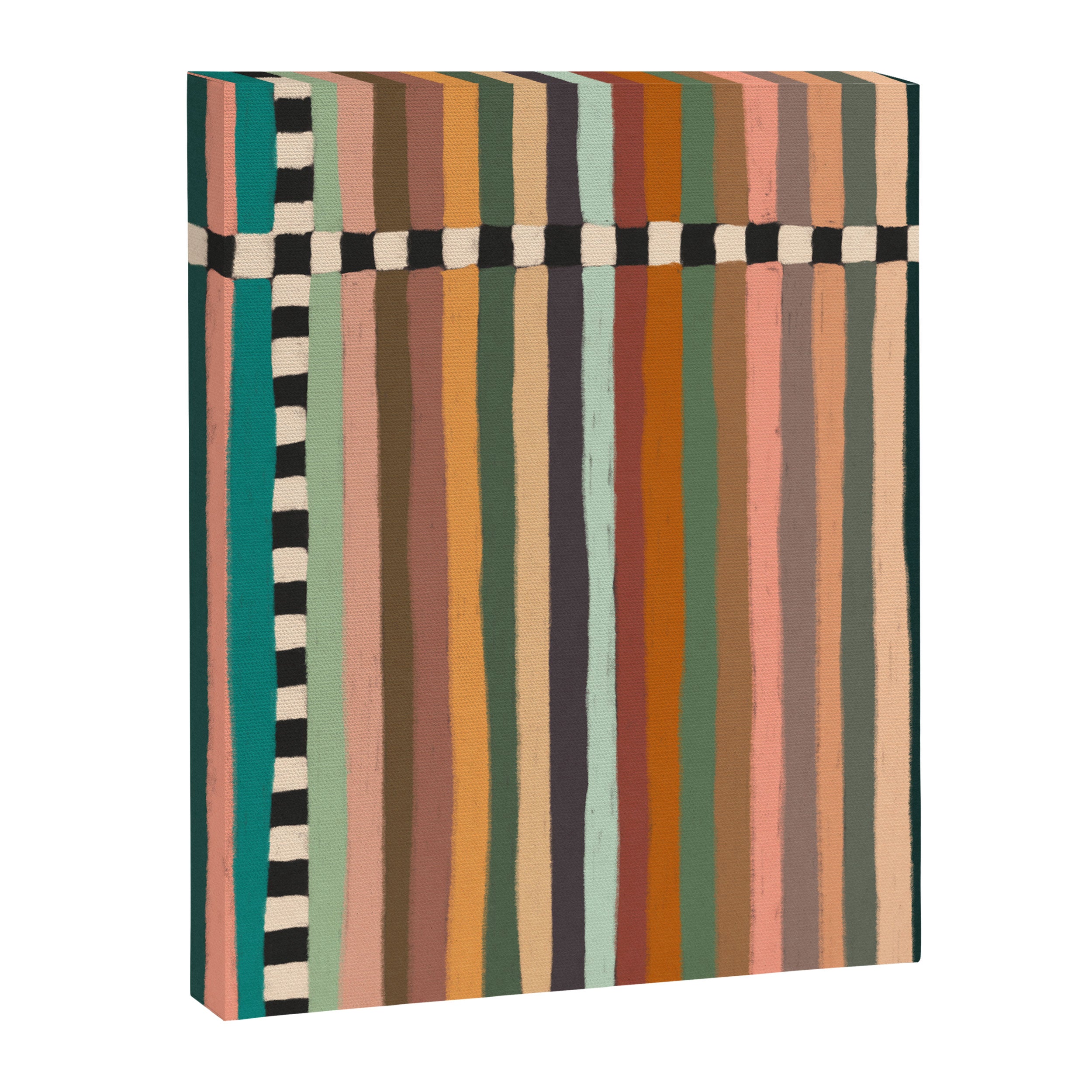 Mix of Stripes #9 Canvas Print Gallery Image 8