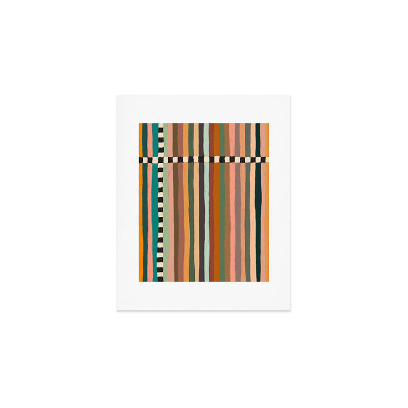 Mix of Stripes #9 Art Print Gallery Image 1