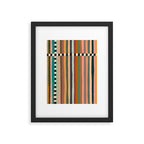 Mix of Stripes #9 Framed Art Print Gallery Image 6