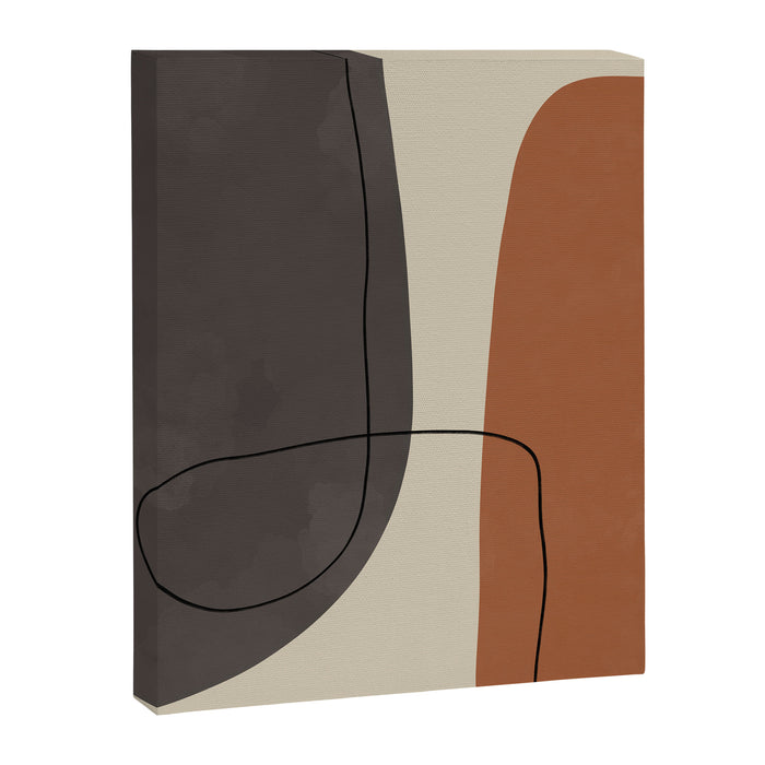 Modern Abstract Shapes #2 Canvas Print Gallery Image 1