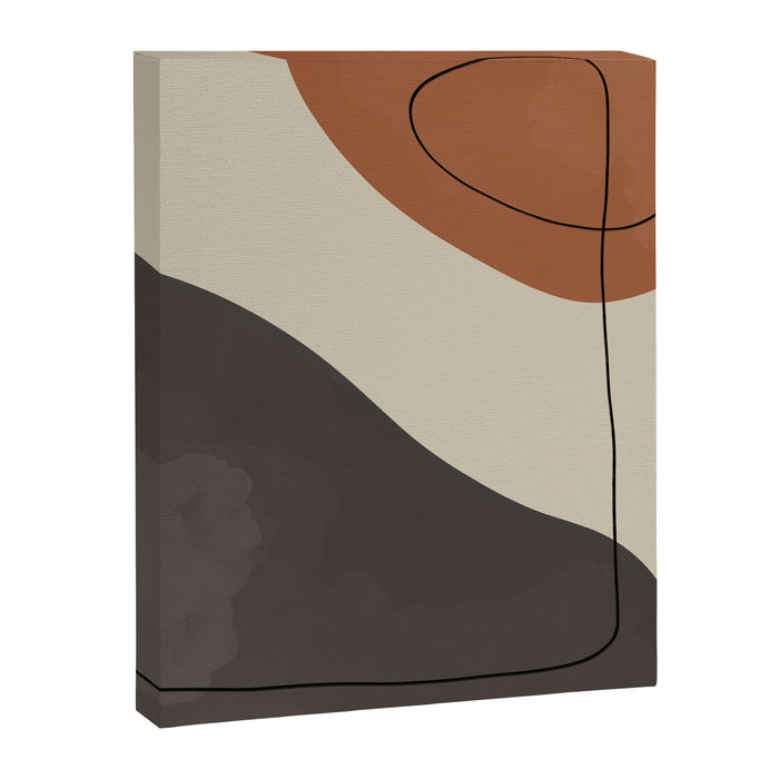 Modern Abstract Shapes #3 Canvas Print Gallery Image 1