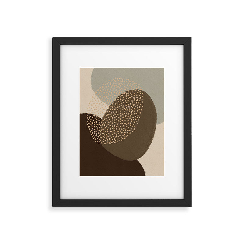Modern Abstract Shapes #4 Framed Art Print Gallery Image 6