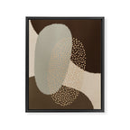 Modern Abstract Shapes #5 Framed Canvas Print Gallery Image 8