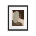 Modern Abstract Shapes #5 Framed Art Print Gallery Image 6