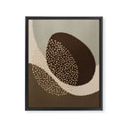 Modern Abstract Shapes #6 Framed Canvas Print Gallery Image 8