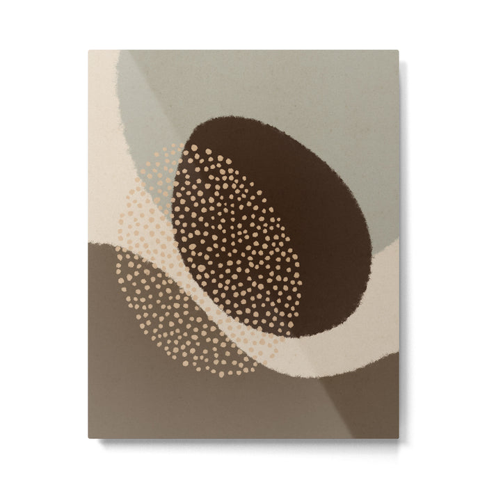 Modern Abstract Shapes #6 Metal Print Gallery Image 1