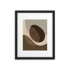 Modern Abstract Shapes #6 Framed Art Print Gallery Image 6