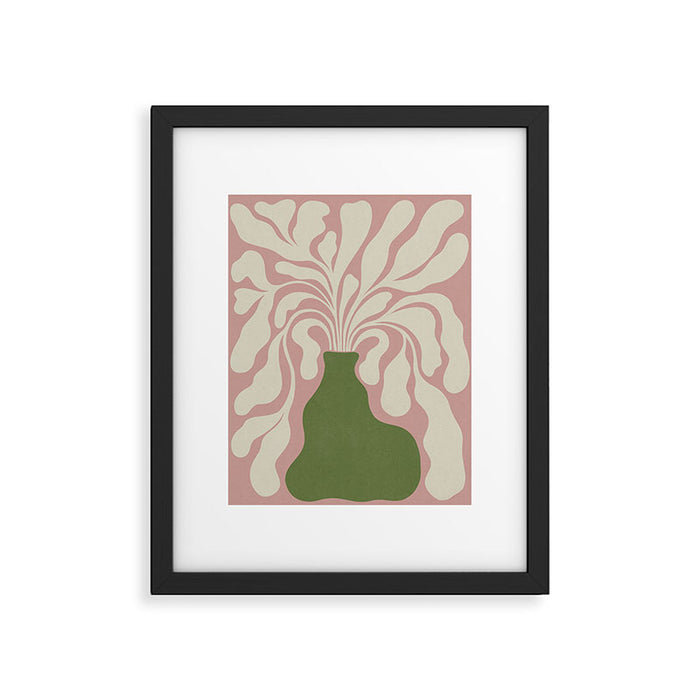 Modern Plant #3 Framed Art Print Gallery Image 1