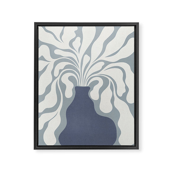 Modern Plant #4 Framed Canvas Print Gallery Image 1