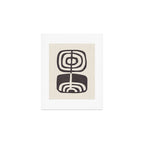 Modern Plant / Lino Print Art Print Gallery Image 1