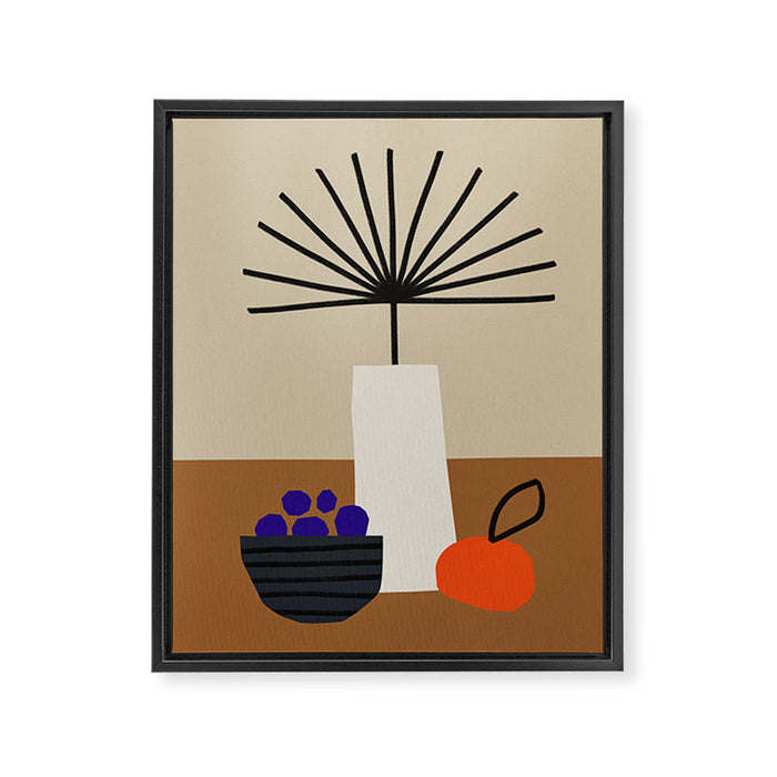 Modern Still Life #1 Framed Canvas Print Gallery Image 1