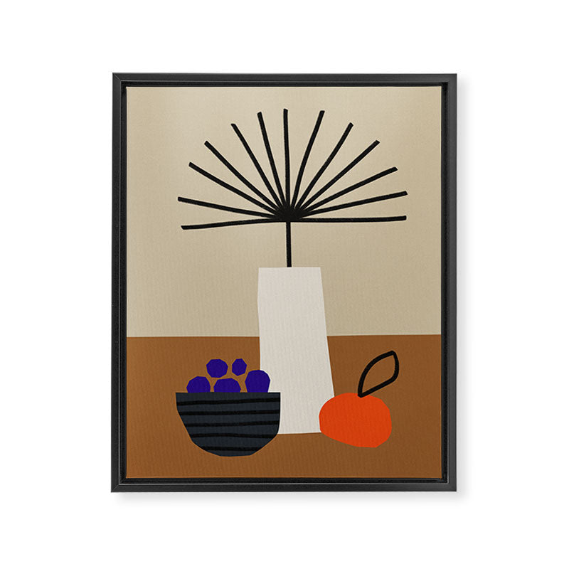 Modern Still Life #1 Framed Canvas Print Gallery Image 8