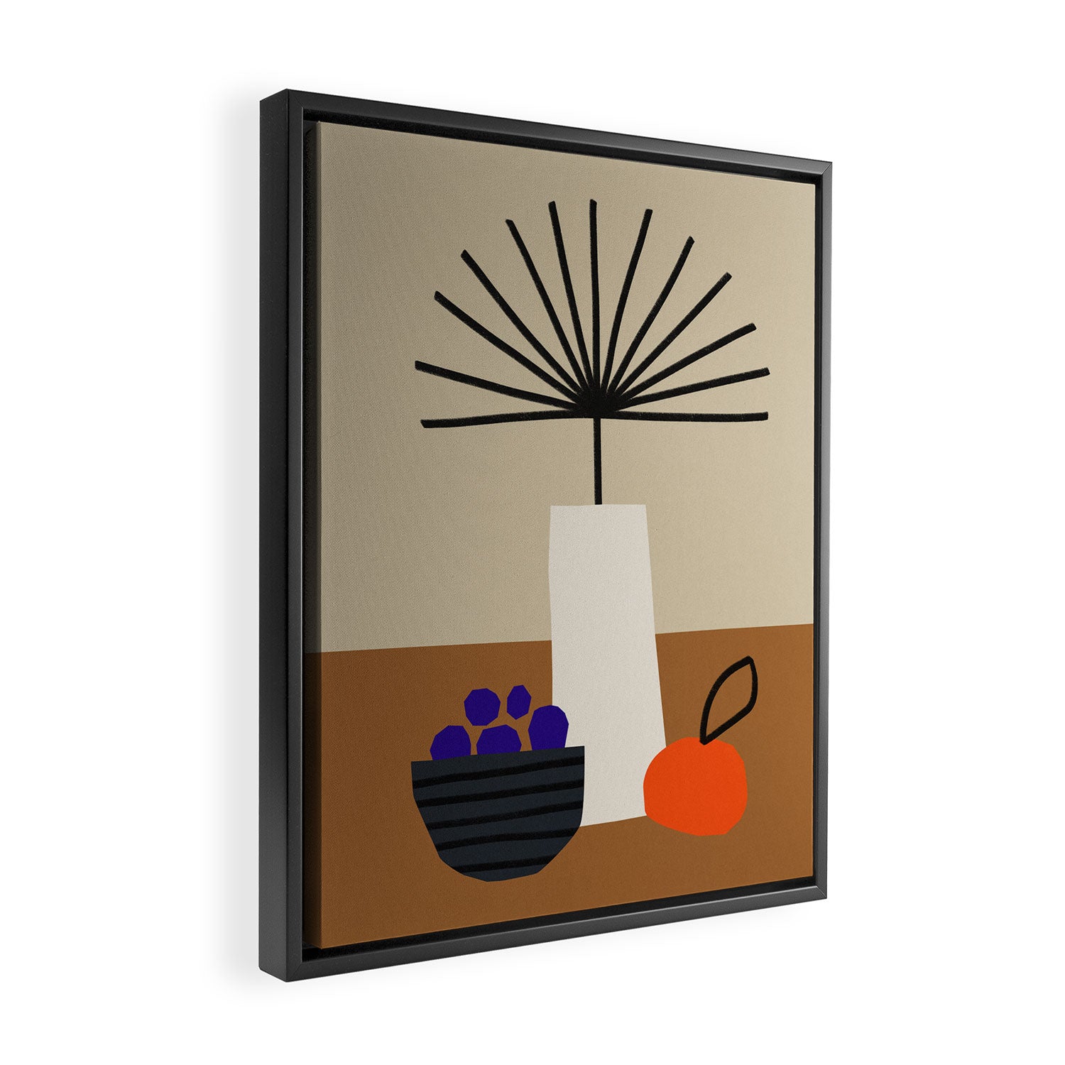 Modern Still Life #1 Framed Canvas Print Gallery Image 2