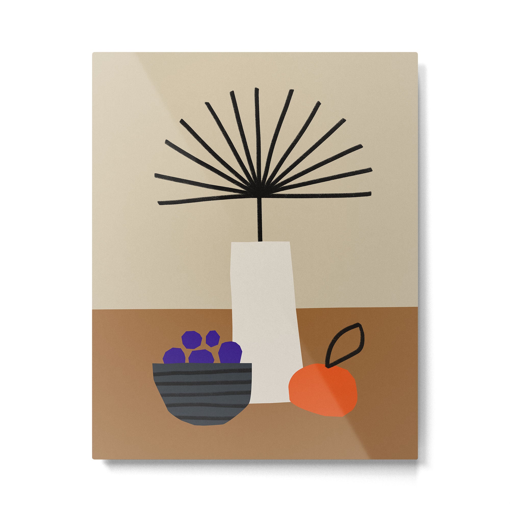 Modern Still Life #1 Metal Print Gallery Image 6