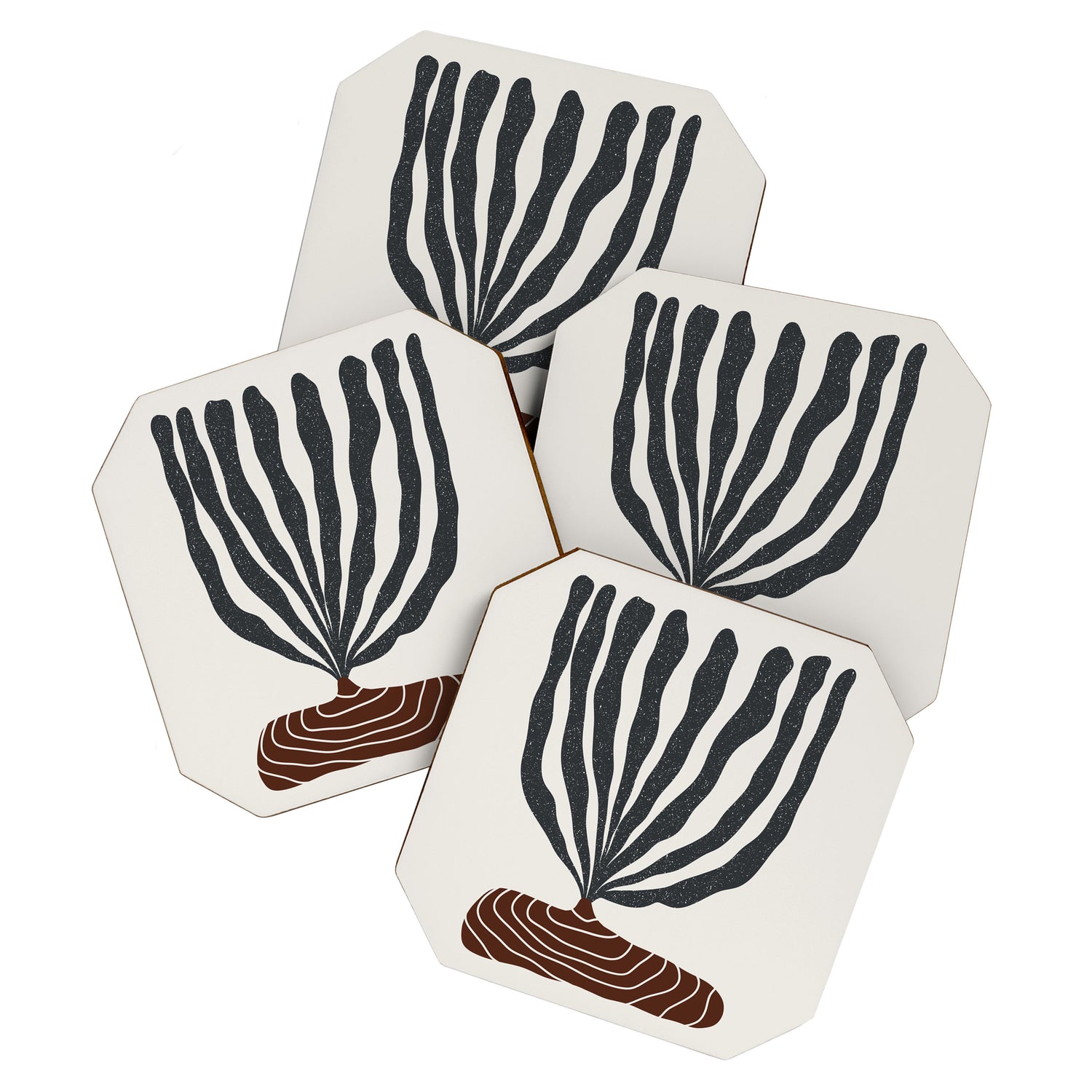 Modern Vase #2 Coaster Gallery Image 1