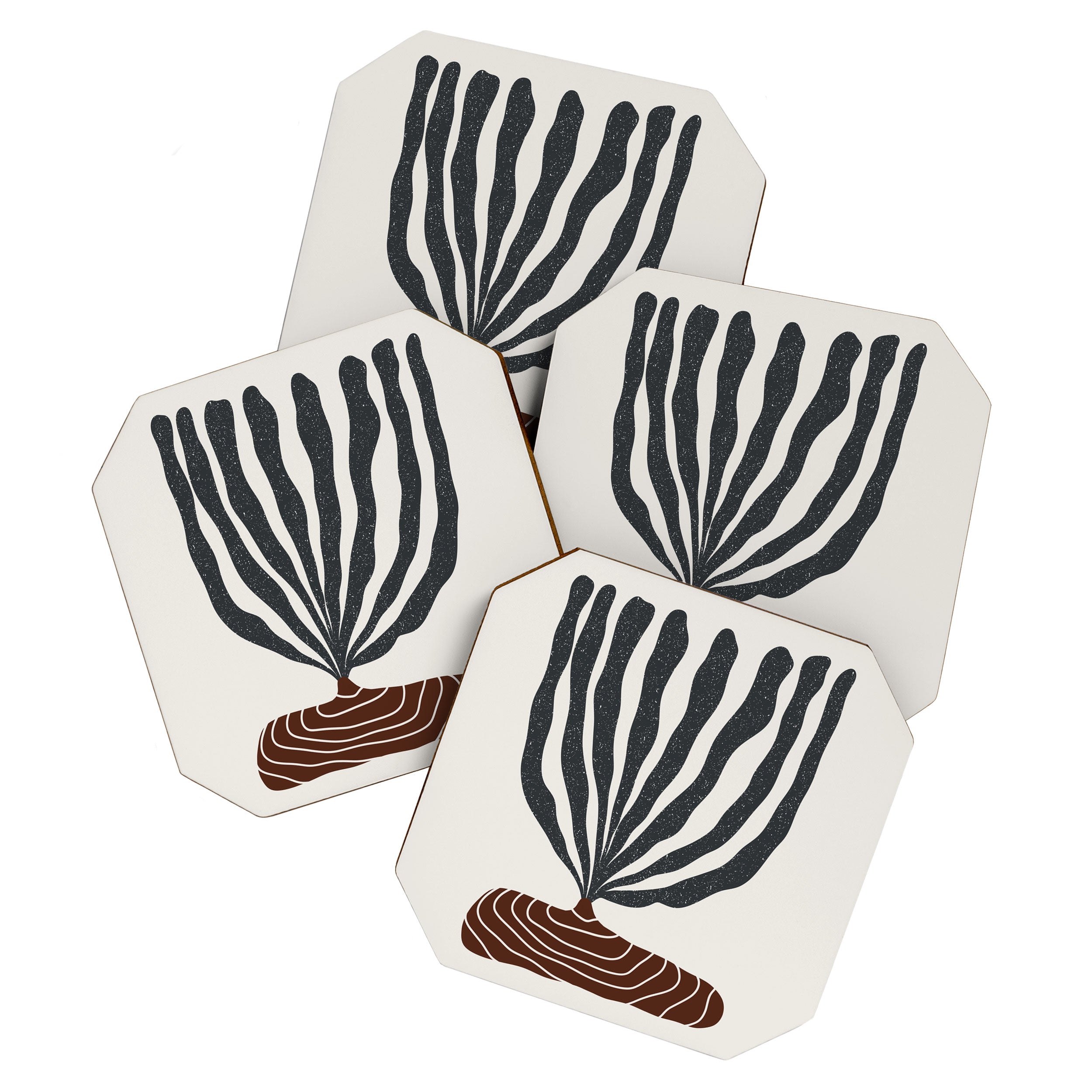 Modern Vase #2 Coaster Gallery Image 1