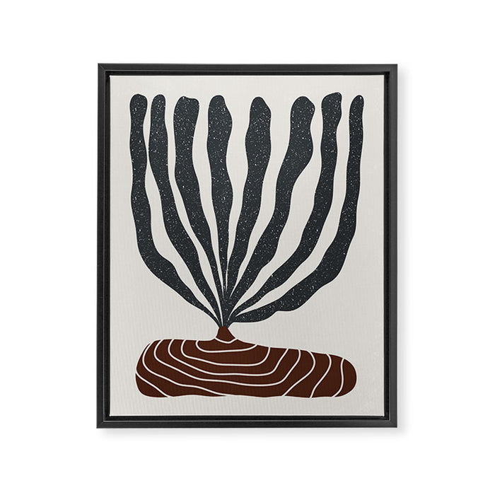 Modern Vase #2 Framed Canvas Print Gallery Image 1