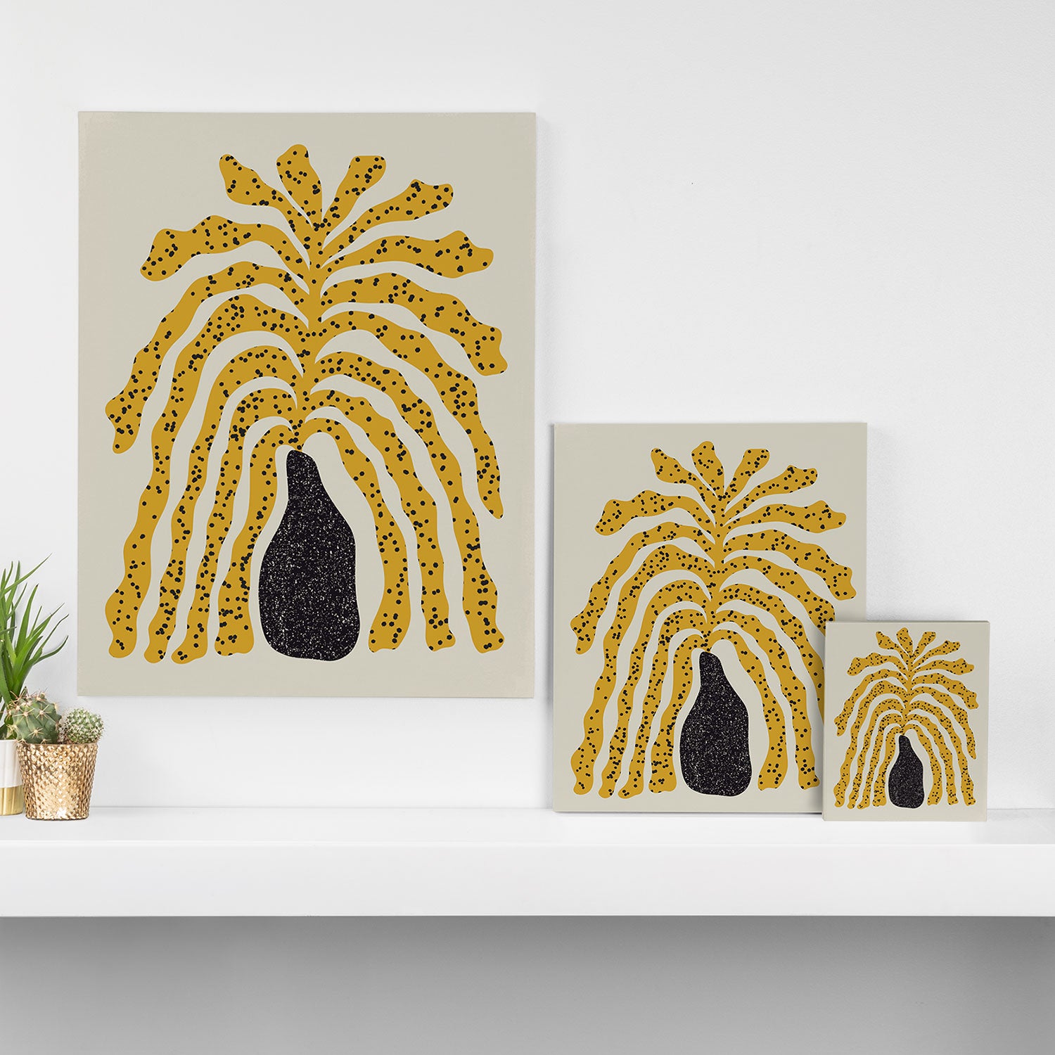 Modern Vase #3 Canvas Print Gallery Image 3