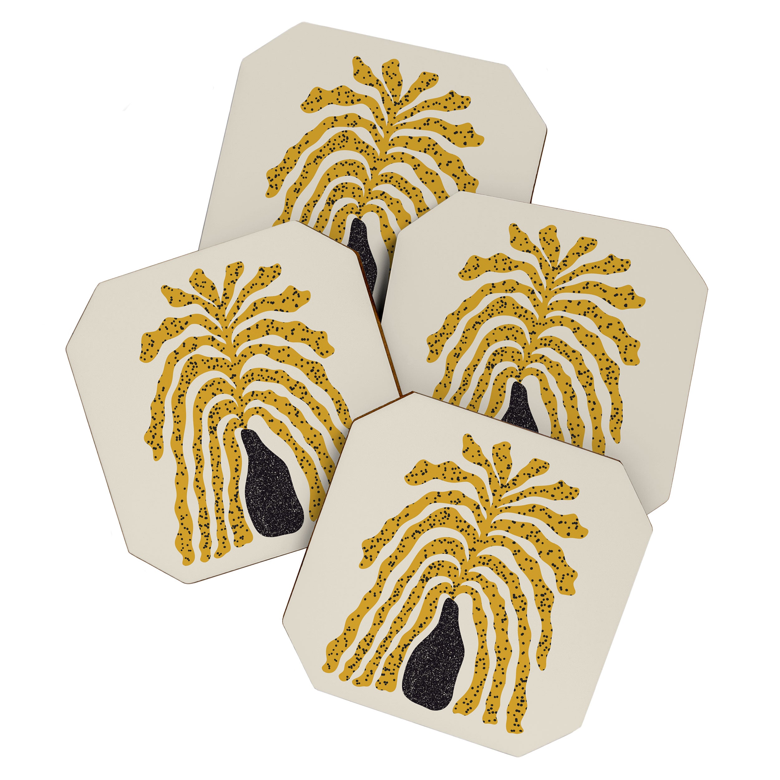 Modern Vase #3 Coaster Gallery Image 1