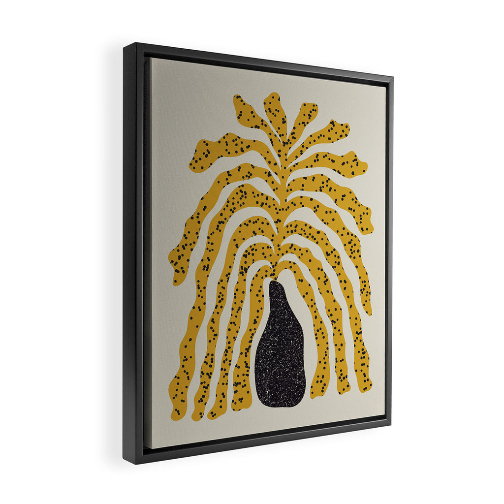 Modern Vase #3 Framed Canvas Print Gallery Image 2