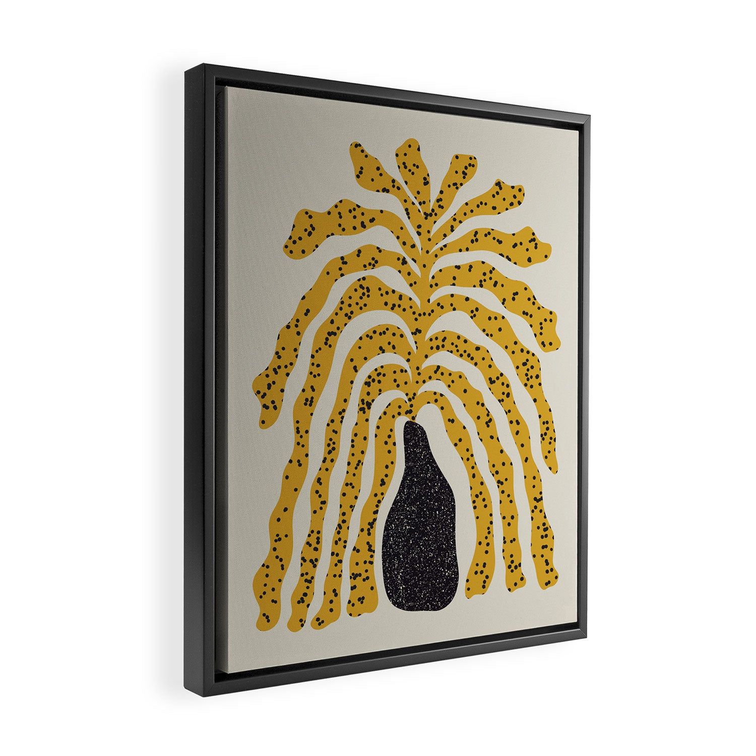 Modern Vase #3 Framed Canvas Print Gallery Image 2