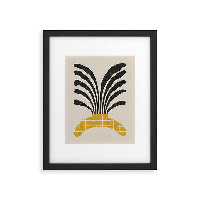 Modern Vase #4 Framed Art Print Gallery Image 1