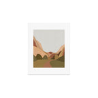 Morning Walk Art Print Gallery Image 1