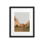 Morning Walk Framed Art Print Gallery Image 5
