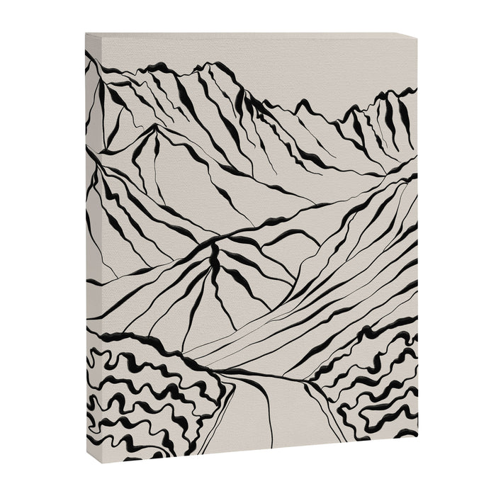 Mountain know the secret Canvas Print Gallery Image 1
