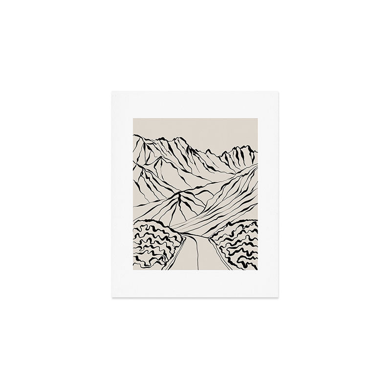 Mountain know the secret Art Print Gallery Image 1