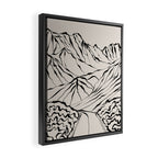 Mountain know the secret Framed Canvas Print Gallery Image 2