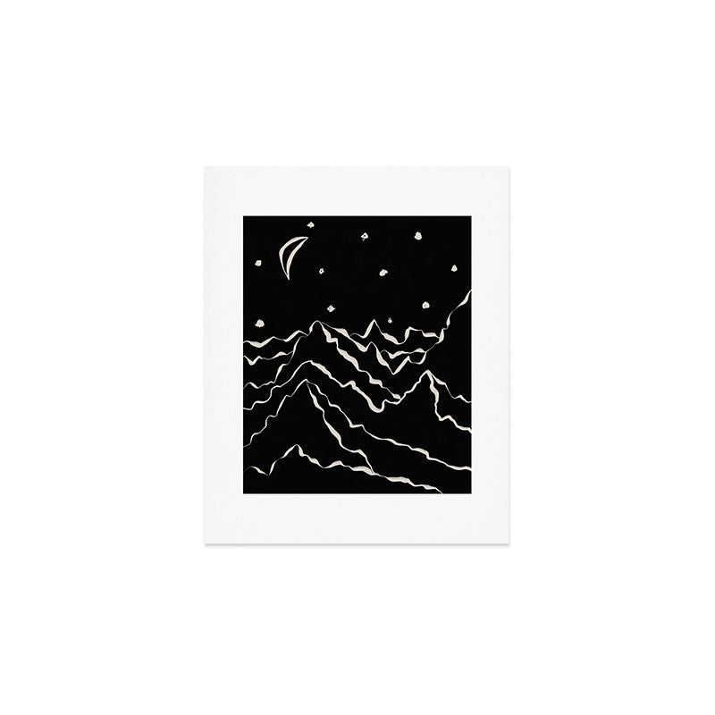Mountain know the secret II Art Print Gallery Image 1