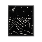 Mountain know the secret II Framed Canvas Print Gallery Image 6