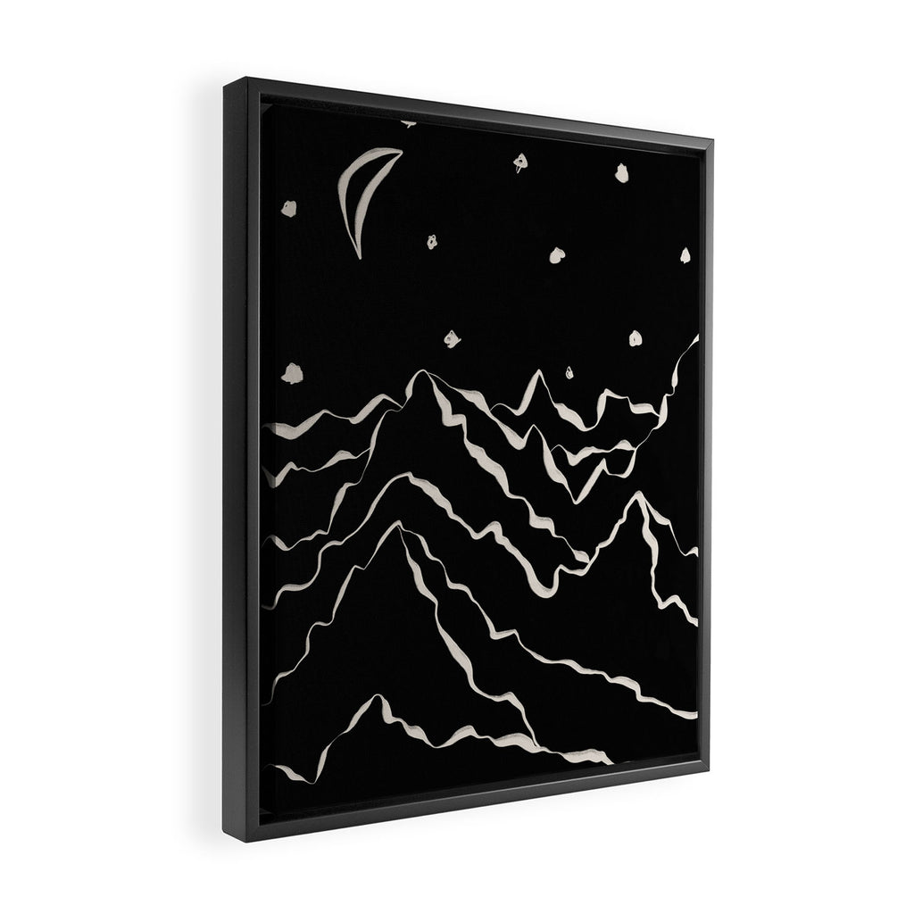 Mountain know the secret II Framed Canvas Print Gallery Image 2