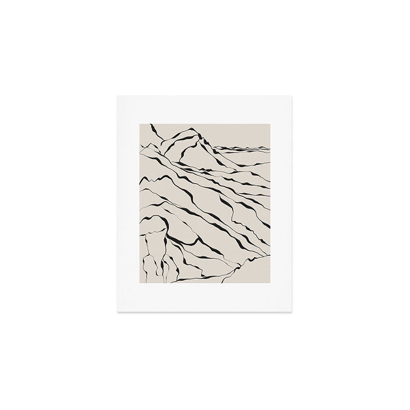 Mountain know the secret III Art Print Gallery Image 1