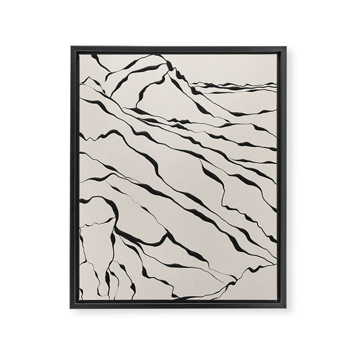 Mountain know the secret III Framed Canvas Print Gallery Image 1