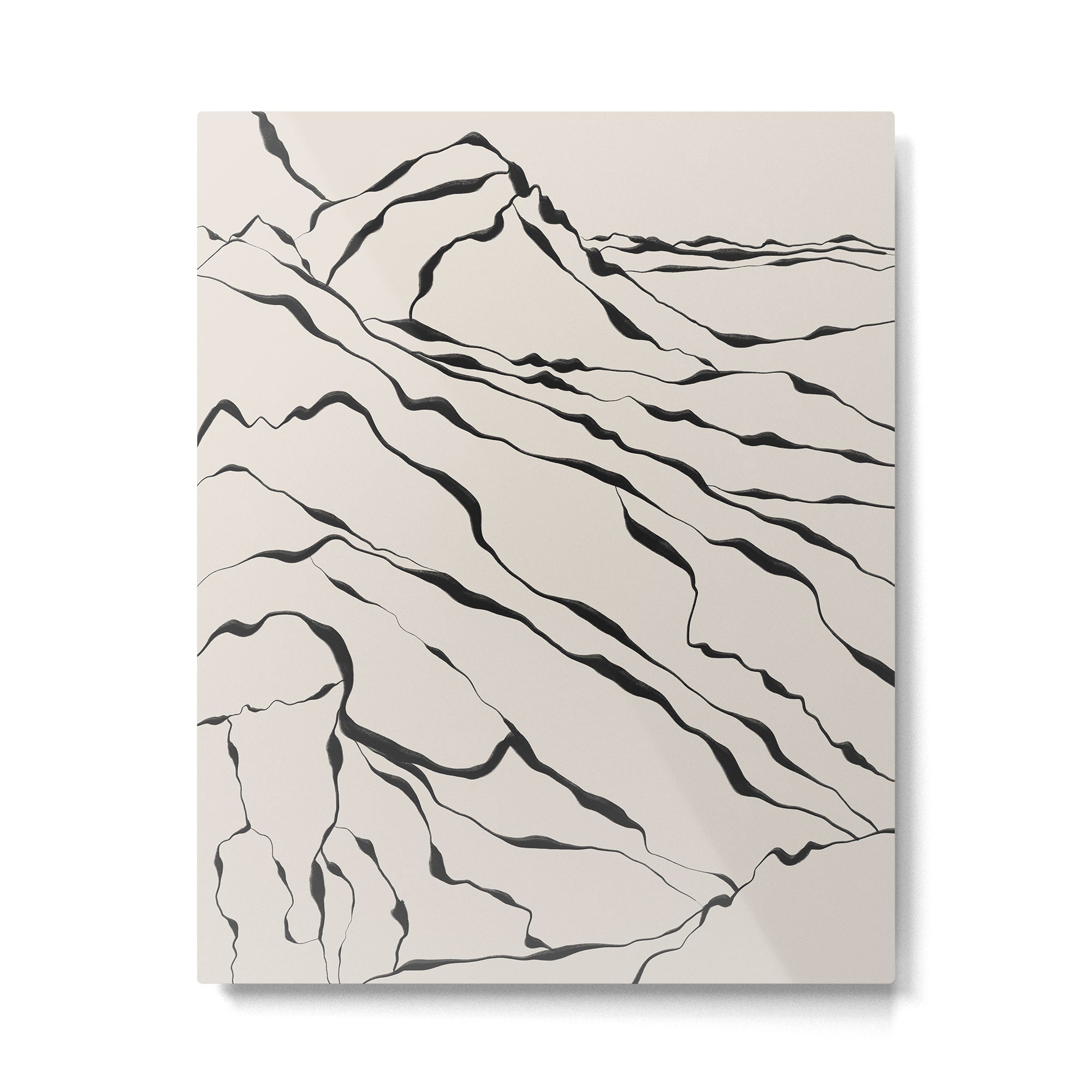 Mountain know the secret III Metal Print Gallery Image 4