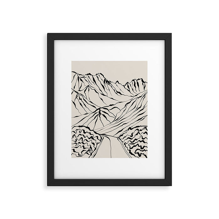 Mountain know the secret Framed Art Print Gallery Image 1