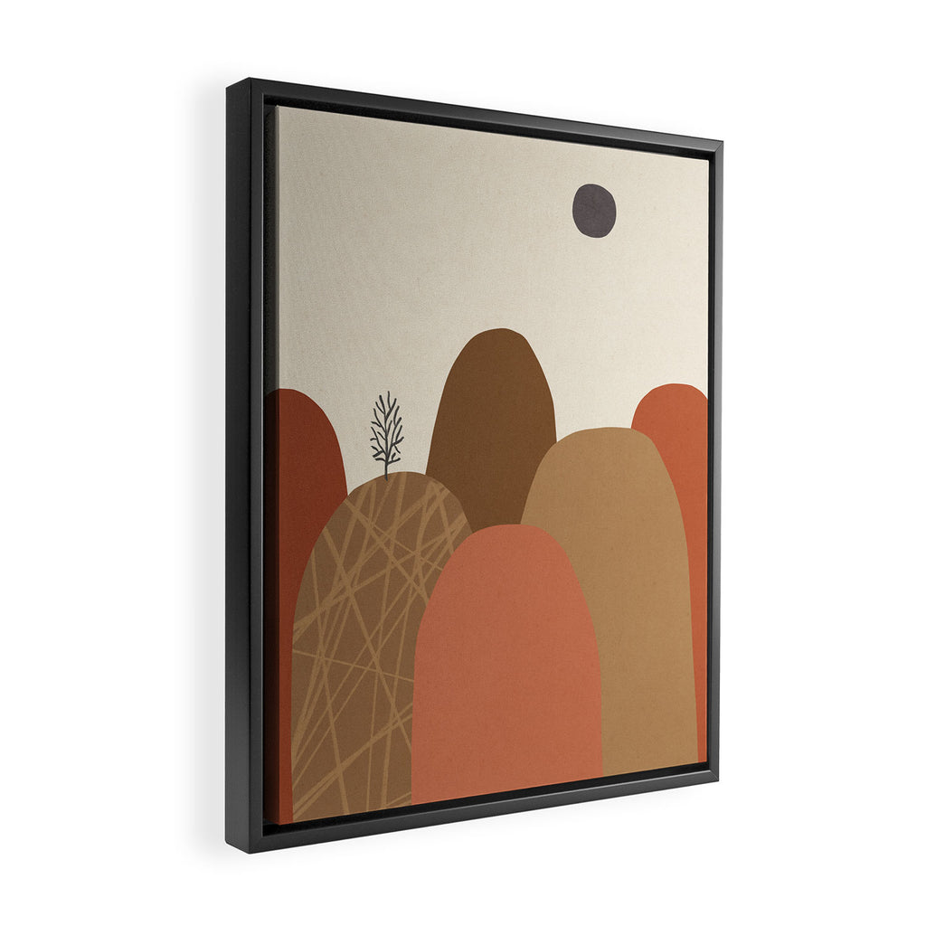 Mountains #1 Framed Canvas Print Gallery Image 2