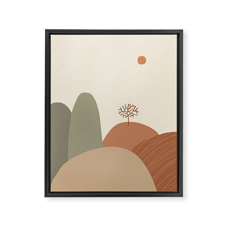 Mountains #2 Framed Canvas Print Gallery Image 8