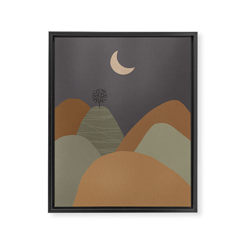 Mountains #3 Framed Canvas Print Gallery Image 6