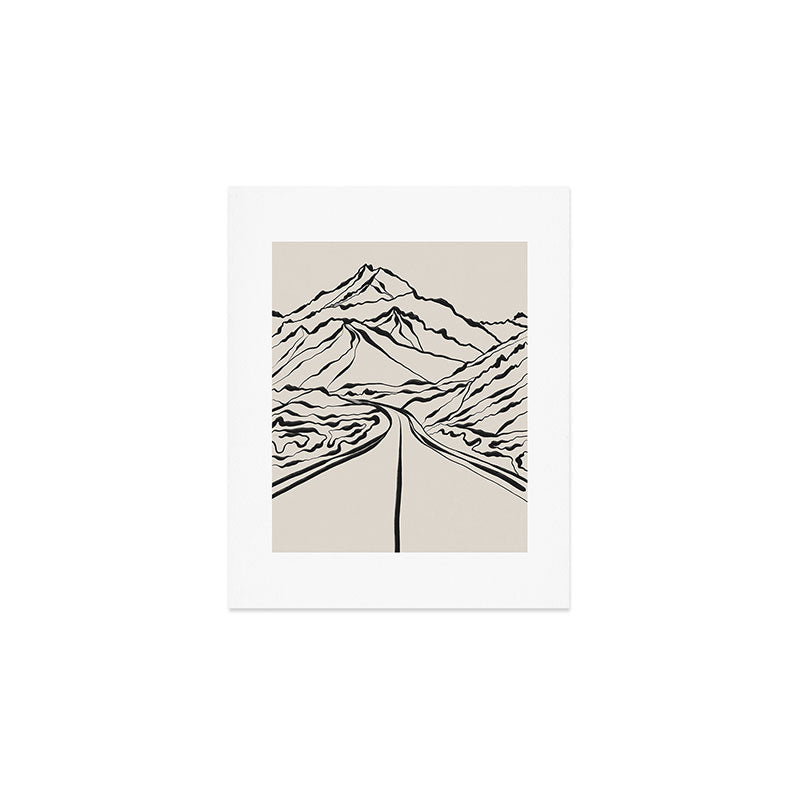 Mountains know the secret IV Art Print Gallery Image 1