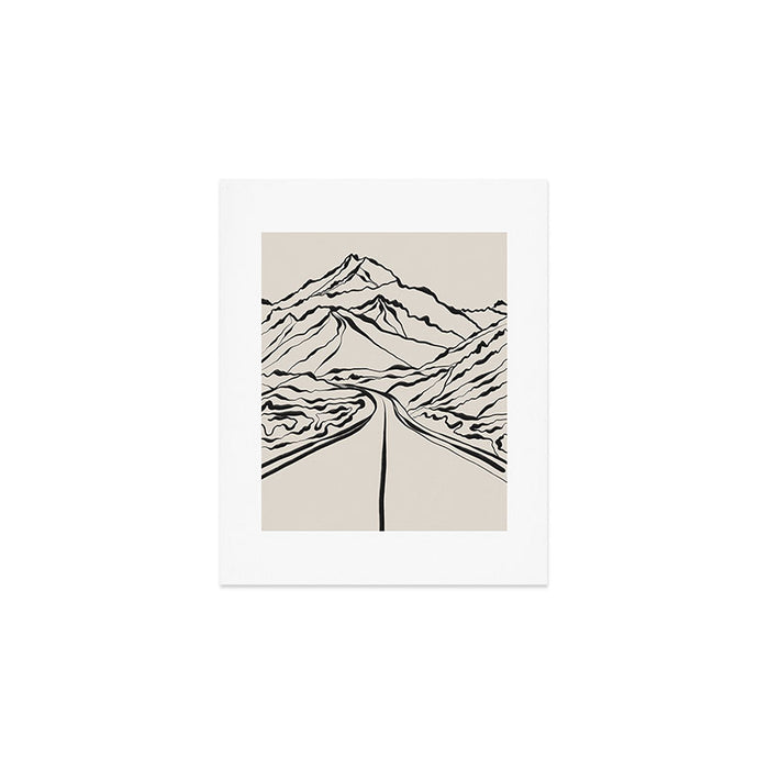 Mountains know the secret IV Art Print Gallery Image 1