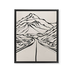 Mountains know the secret IV Framed Canvas Print Gallery Image 6