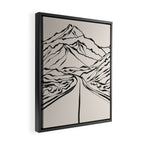 Mountains know the secret IV Framed Canvas Print Gallery Image 2