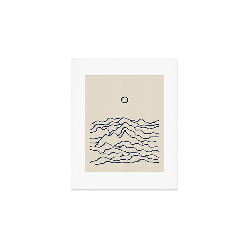 Mountainscape Art Print Gallery Image 1