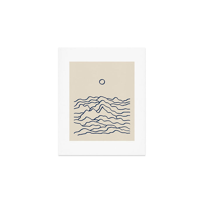 Mountainscape Art Print Gallery Image 1