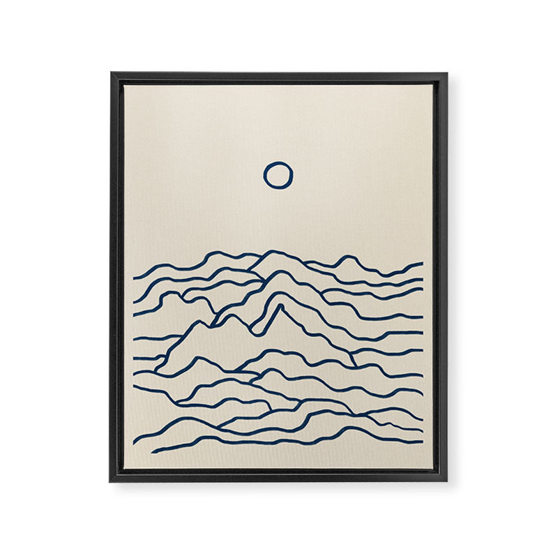 Mountainscape Framed Canvas Print Gallery Image 6